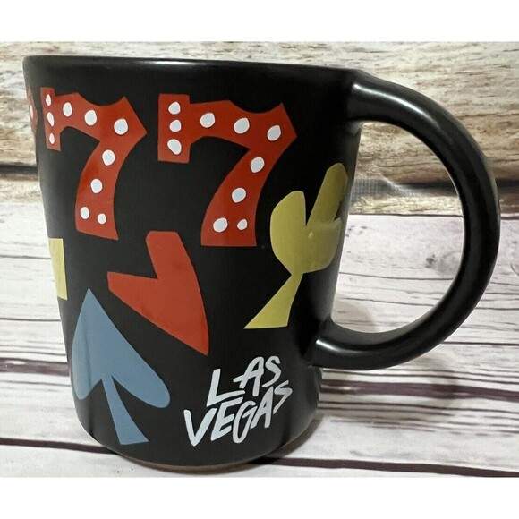 Starbucks Las Vegas 777 Triple 7 Black Coffee Cup Mug 12 oz - Picture 8 of 10